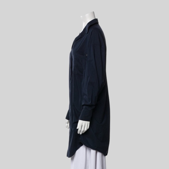 Lunya Airy Cotton long sleeve sleep shirt Large - Picture 3 of 8